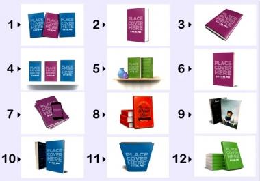 I will Turn your 2D cover into a 3D Graphics Presentation