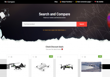 Professional Theme Wordpress affiliate and E-commerce - multi-Vendor theme