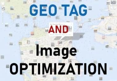GEO TAG and optimize images for your website