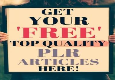 KANWAT WE give you 35K Private Label Rights PLR article