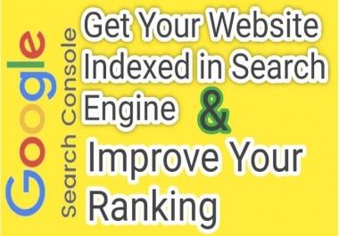 Get your website indexed in Google Bing Yahoo