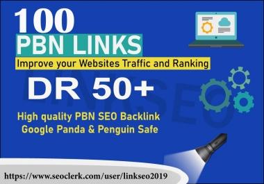 I will Build pbn DR 50 to 70 dofollow pbn SEO service backlinks