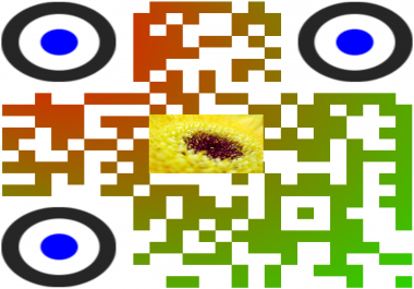 i will design QR code for your organization with your company logo