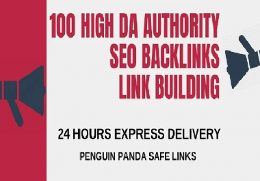 I will create 100 high pr backlinks,  tier seo link building