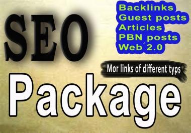 2021,  All in one monthly SEO package for boost your website
