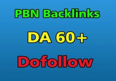 Manually create 50 high DA Homepage permanent PBN Dofollow backlinks