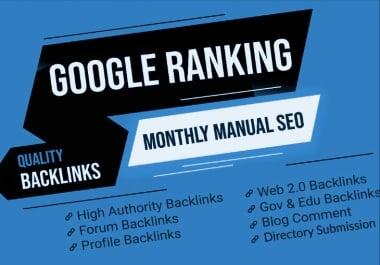 Boost Your Site Google Top Ranking With High Quality Dofollow Permanent Backlinks