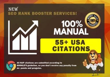 Do 55 Local Citations Manually For Local SEO Ranking