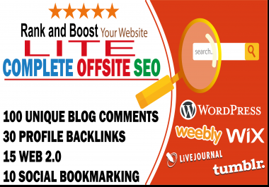 Complete offsite seo lite to rank your business