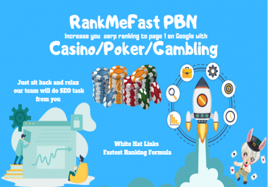 RankMeFast PBN Casino Poker Judi Gambling