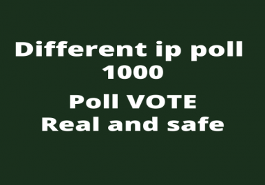 Must Get 1000 Different IP Votes On Your Online Voting