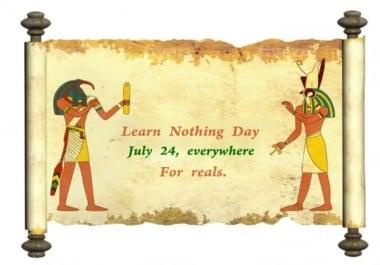 Write Your Message On Papyrus from pharaoh