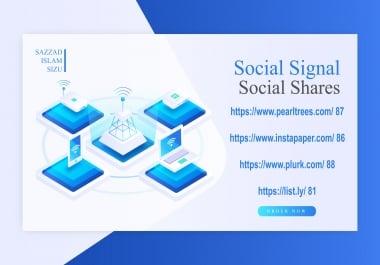 Get 80 Social Signal Social Shares On Da 80 Websites