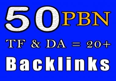 Boost Your Website Ranking With 50 DA 20+ PBN Backlinks Improving Your SEO,  Manual Work Guaranteed