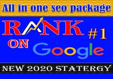 Improve Your SEO-Push your site towards google's first page with massive authority Backlinks