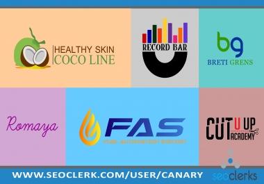 I'll design modern and minimalist logo