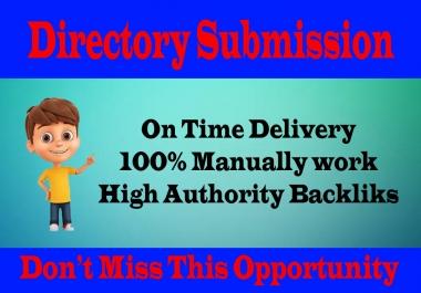 I will provide 50 Dofollow directory submission for website