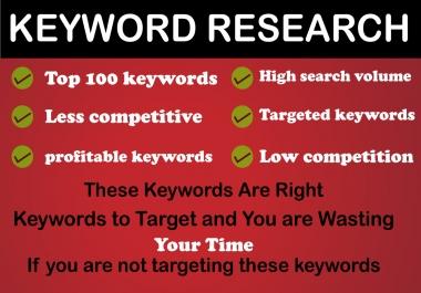 killer SEO keyword research that make ranking easy