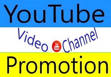 I will do You Tube Video and Chanel Promotion from real user
