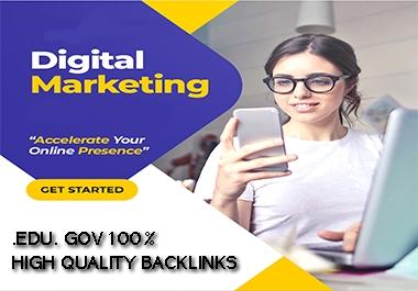 SEO High Quality promotion. EDU/. GOV+PR8-9 Backlinks Package 80Links+Full PackageFull Report