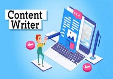 1000 words unique, plag free, researchfull, seo optimized article