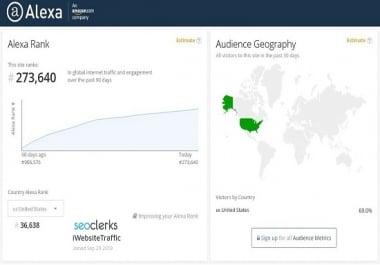 Improve your Global Alexa Rank Below 500k