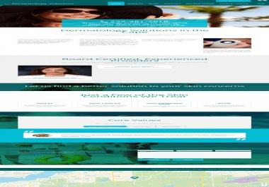 create a beautiful word-press website for your business