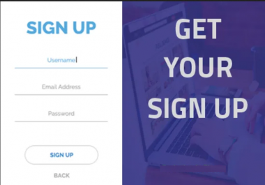 Give you 10+ Referral Signup or Affiliate Signup Within few hour with Confirmation