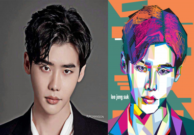 face editing so WPAP is full color