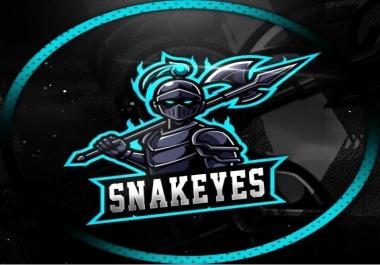 I will design unique esports logo for game,  sports,  twitch,  youtube