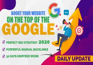 Boost your website on the 1 of google with out 30 days drip feed packages