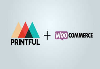I will create a Printful Woocommerce Dropshipping eCommerce Online shop
