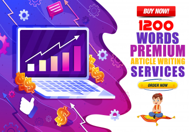 Write 1200 Word SEO Optimized Articles And Blogs On Any Topic