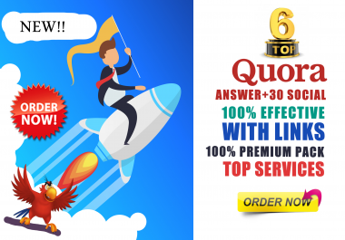 6 Quora Answers with TOP 30 Social Bookmarking SEO Backlinks