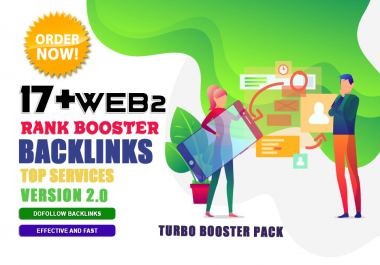 Limited Time- 17 Alpha Web 2.0 Backlinks with 10 Social Share