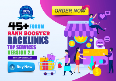 Submit 45+ Unique HQ Forum Posting SEO Backlinks For Rank