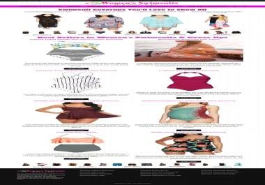 I will create a professionally designed blog website for you.