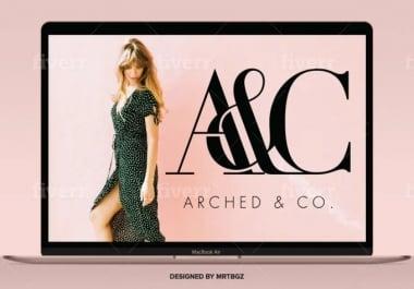 i will create a luxury logo for you