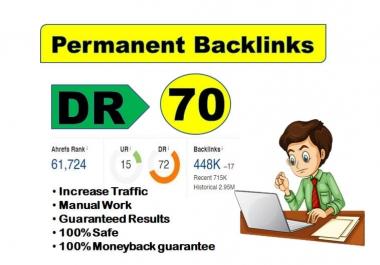 I will make 10 DR 70+ permanent PBN Links