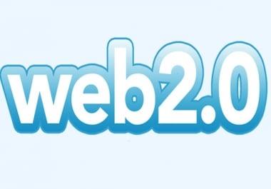 I will create 15 high authority web 2.0 backlinks