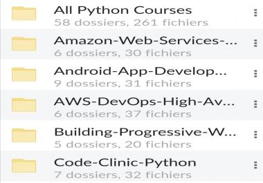 Best learning courses of the year seo,  css,  python,  android,  ios