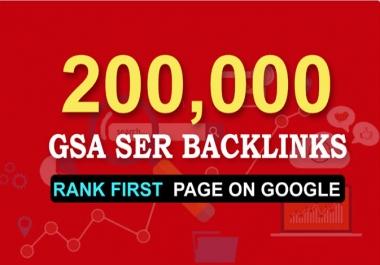 Provide more than 200,000 Backlinks best for Your Seo