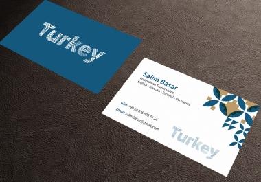 I will design attractive business card