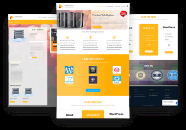 WEB HOSTING BUSINESS WORDPRESS WEBSITE Established Profitable Professional