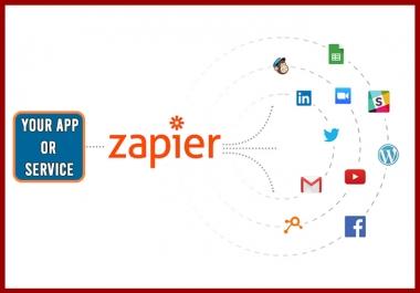 I will set up Zapier zaps to automate your workflow