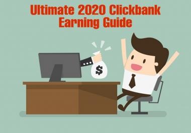 Ultimate 2020 Secret Clickbank Method That'll Make You 1000+ Every Single Week.