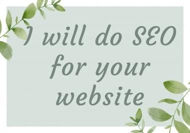 I will optimize your website at cheap price