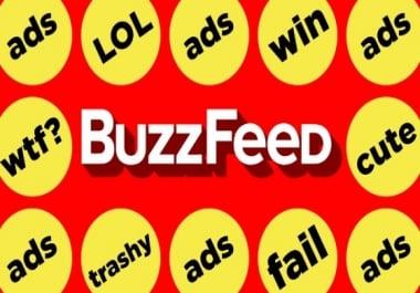 Write and Publish Dofollow Guest Post on BuzzFeed. com DA 93 permanent Link