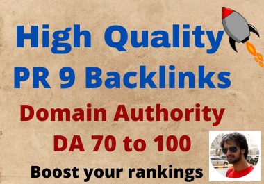 Build 20 DA70+ Powerful High Quality Backlinks