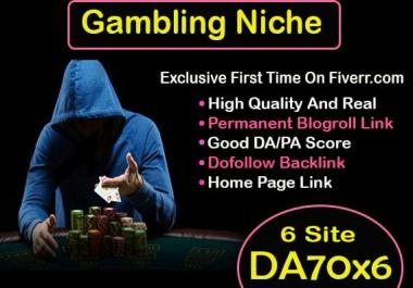 60 CASINO/POKER Gambling,  Judi Bola,  Relate PBN Backlink with BLOG POST And Google 1st Page Ranking